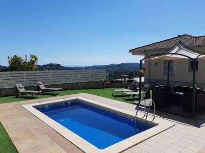 Villa Villa an der Costa Brava mit Pool und Meerblick in Lloret de Mar - Villa