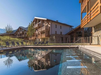 Apartment Apartment mit Blick auf den Mont Blanc und Spa in Megève - Apartment