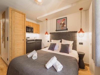 Apartment Apartment mit Blick auf den Mont Blanc und Spa - Features photo 11