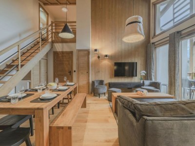 Apartment Chic Alpine Apartment with Shared Pool - Features photo 17