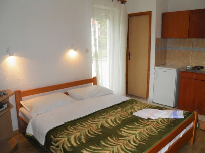 Apartment Studio flat with balcony and sea view Baška, Krk AS-24181-a in Baska - Apartment