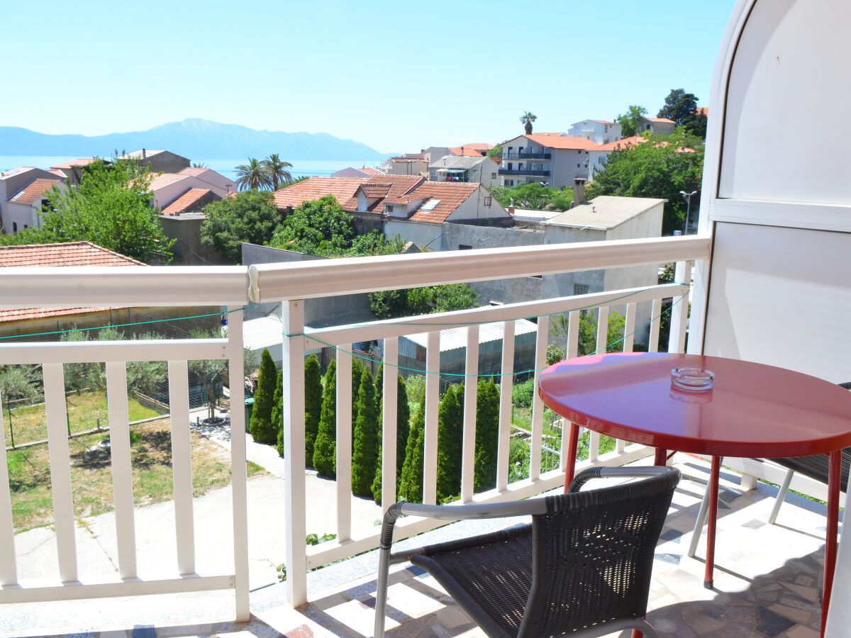Apartment Studio flat with balcony and sea view Gradac, Makarska AS-13681-b