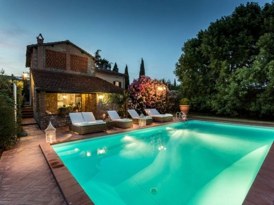 Villa Landhaus in Lucca mit Salzwasserpool - Outdoor photo 40