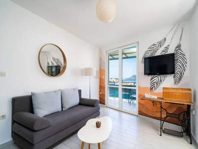 Apartment Apartment Radovan - One-Bedroom Apartment with Balcony and Sea View - Features photo 22