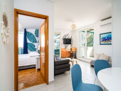 Apartment Apartment Radovan - One-Bedroom Apartment with Balcony and Sea View - Features photo 25