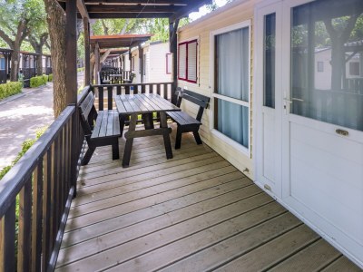 Chalet Hütte in Camping Solmar mit Terrasse - Outdoor photo 4