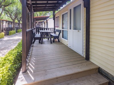 Chalet Hütte in Camping Solmar mit Terrasse - Outdoor photo 7