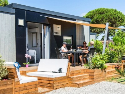 Holiday park 3-Bedroom Mobile Home in Vendres-Plage - Outdoor photo 21