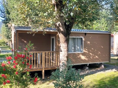 caravan Mobile Home in Sarazena in einem Ferienpark in Ameglia - caravan