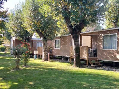 caravan Mobile Home in Sarazena in einem Ferienpark - Outdoor photo 6