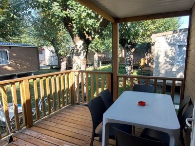 caravan Mobile Home in Sarazena in einem Ferienpark - Outdoor photo 9