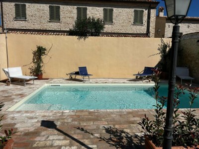 Apartment Nice apartment in village of Novilara - Outdoor photo 8