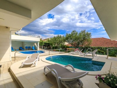 Apartment Two bedroom apartment with terrace and sea view Brela, Makarska A-19998-b - Outdoor photo 6