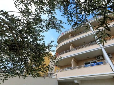 Apartment Studio flat with terrace and sea view Brela, Makarska AS-19998-a - Outdoor photo 4