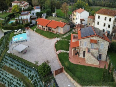 Holiday house Geräumige Wohnung in Poppi mit Gemeinschaftspool - Outdoor photo 9
