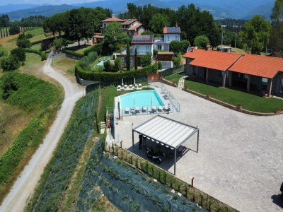 Apartment Inviting apartment in Poppi with patio - Outdoor photo 9
