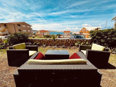 Apartment Two bedroom apartment with terrace and sea view Vidalići, Pag A-24330-a - Outdoor photo 6