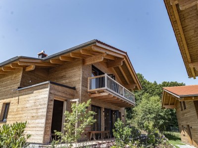 Chalet Chalet mit eigener Sauna im Vital Camp Bayerbach - Outdoor photo 4