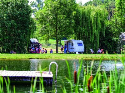 caravan MobileHome auf dem Vital Camp Bayerbach - Outdoor photo 18