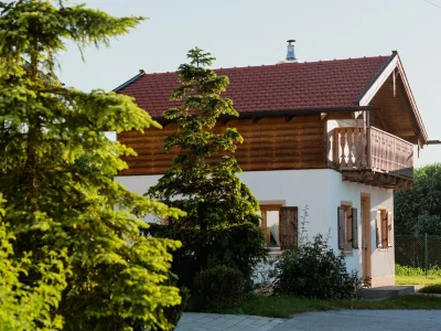 Holiday house Ferienhaus im Landhausstil im Vital Camp Bayerbach - Outdoor photo 4
