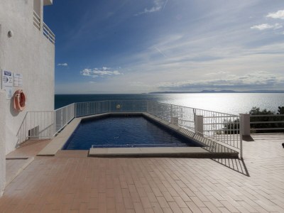 Apartment 2-Schlafzimmer-Apartment in Roses mit Meerblick. - Outdoor photo 7