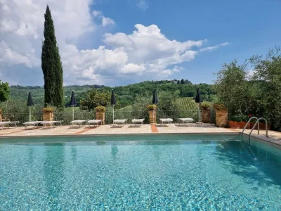 Holiday apartment Poggio Ai Monti - Reasonable holiday apartment with pool in Certaldo - Holiday apartment