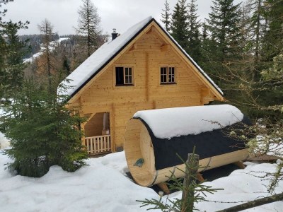 Holiday room Ferienhaus, Dusche und Bad, WC, waldseitig - Outdoor photo 18