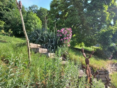 Apartment Ferienhaus, Bad, WC, gartenseitig - Outdoor photo 9