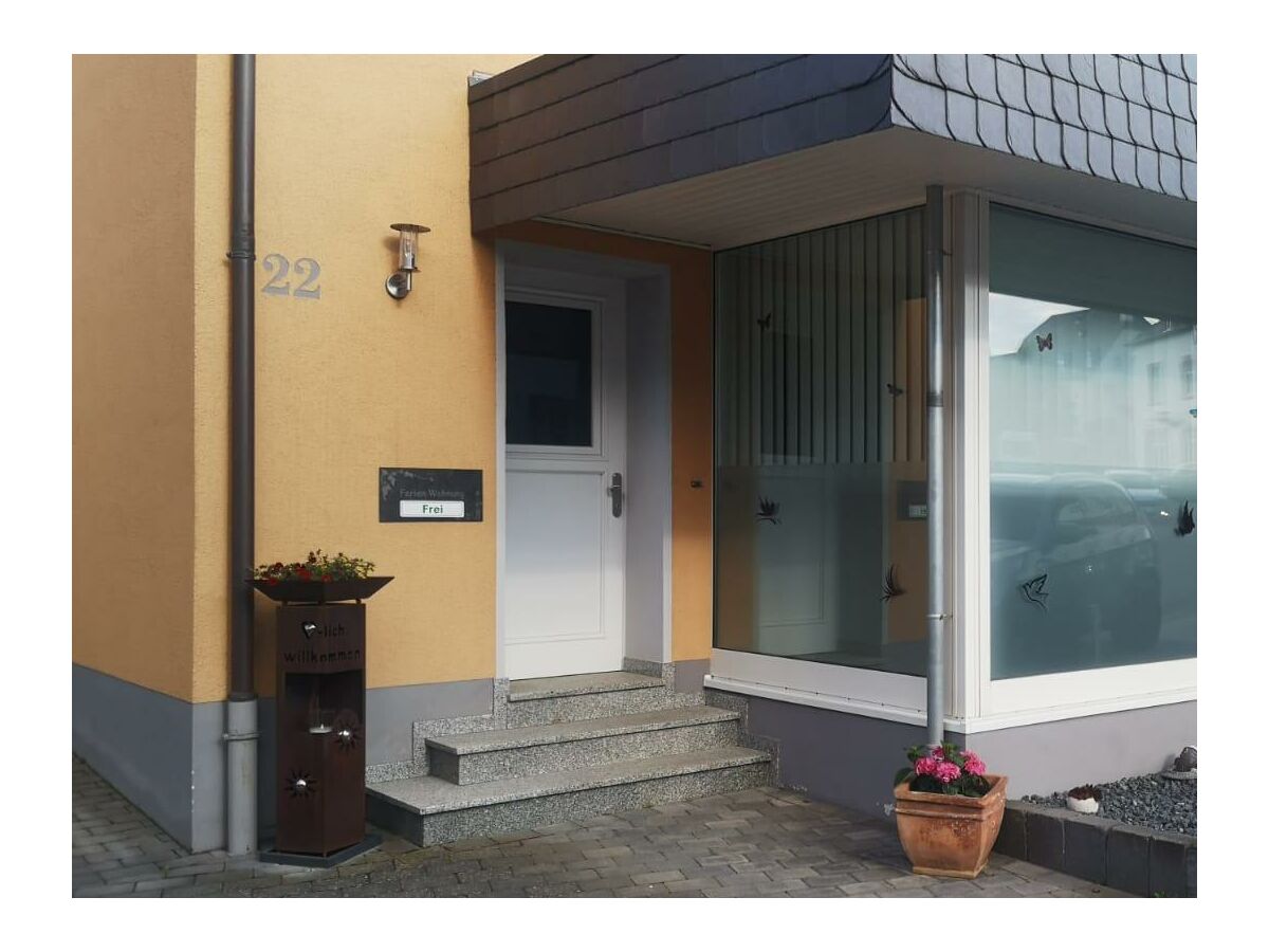 Apartment Ferienwohnung mit überdachtem Außenbereich