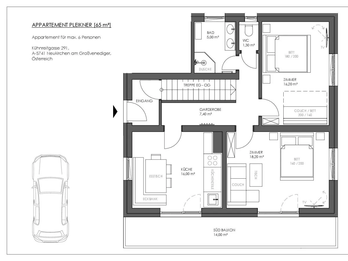 Apartment App. Tauernluft