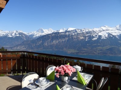 Holiday apartment Alpen-Träumli / Sommer in Beatenberg - Holiday apartment